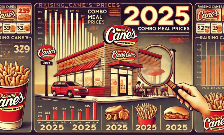 Raising Canes Prices